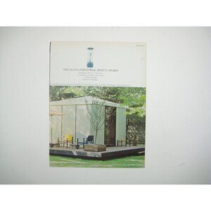 Alcoa Industrial Design Award 3 Page Print Ad Modern Aluminum House Design